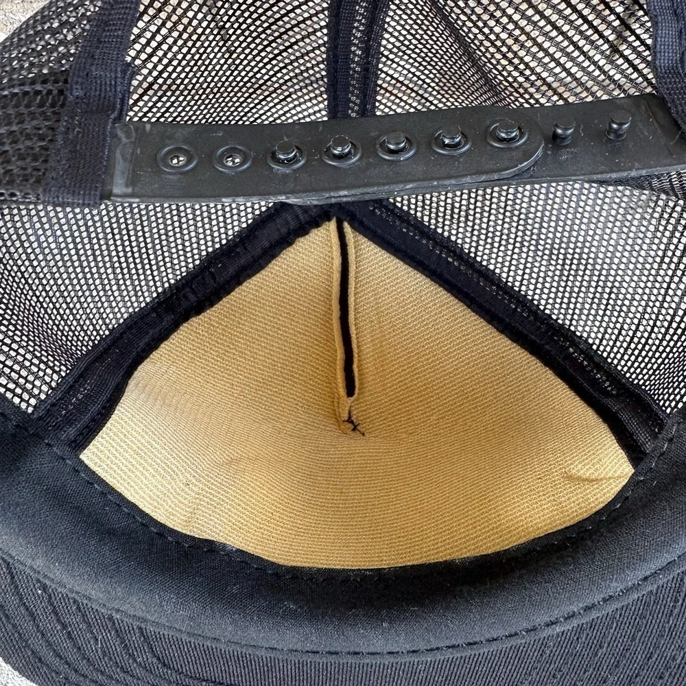 Ruud Water Heaters Hat Cap 100 Yrs Snapback Trucker Black Made in‎ USA Vtg